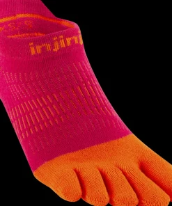 Injinji Women's Run Lightweight No-Show Chili