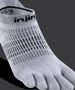 Injinji Women's Run Lightweight No-Show Grey