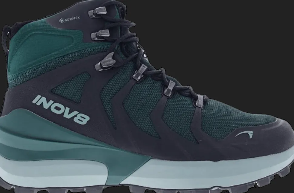 inov-8 Women's Roclite Pro Mid GORE-TEX Dark Green/Black
