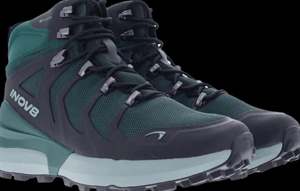 inov-8 Women's Roclite Pro Mid GORE-TEX Dark Green/Black