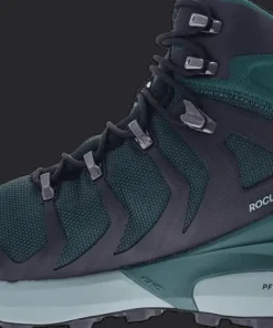 inov-8 Women's Roclite Pro Mid GORE-TEX Dark Green/Black
