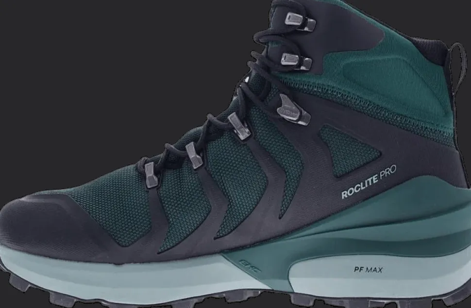 inov-8 Women's Roclite Pro Mid GORE-TEX Dark Green/Black