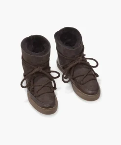 Inuikii Women's Classic Sneaker Dark Brown