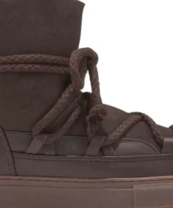 Inuikii Women's Classic Sneaker Dark Brown