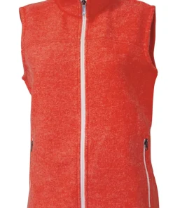 Ivanhoe Women's Beata Vest Mandarin Red