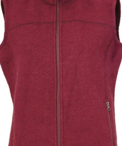 Ivanhoe Women's Beata Vest Deep Red