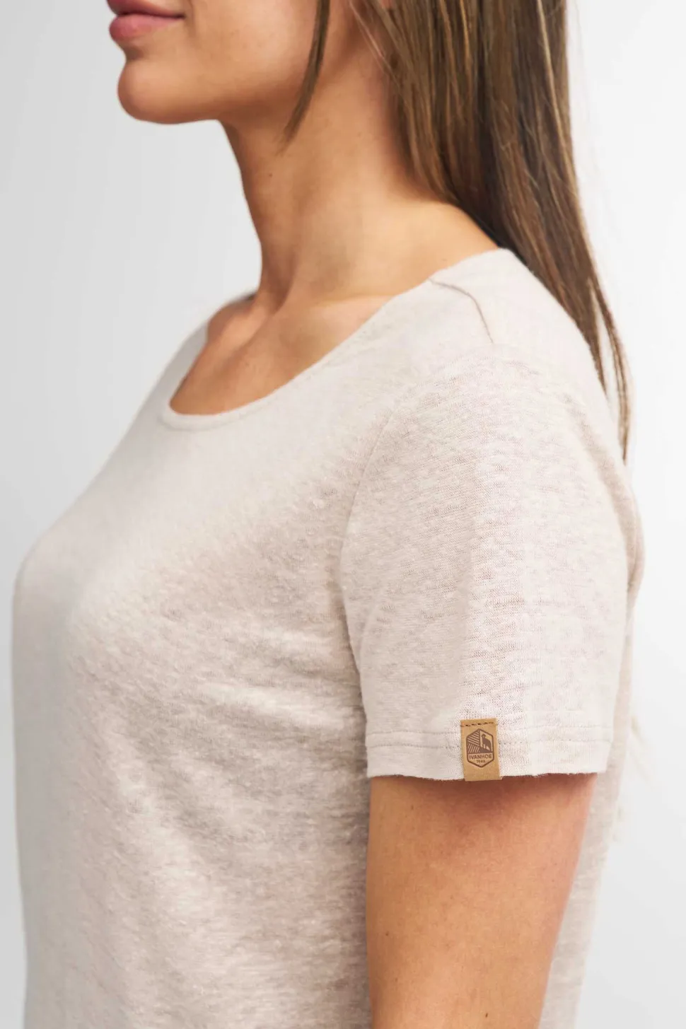 Ivanhoe Women's GY Leila T-shirt Naturmelange