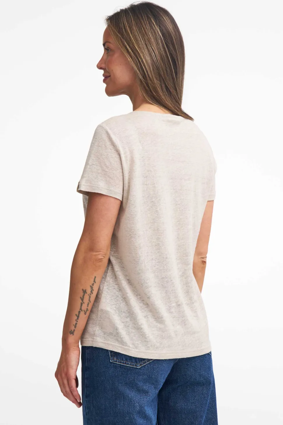 Ivanhoe Women's GY Leila T-shirt Naturmelange