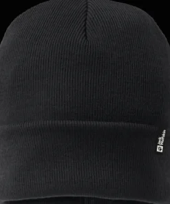 Jack Wolfskin Rib Beanie Black