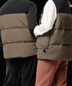 Jack Wolfskin Unisex Dellbrueck Vest Chestnut