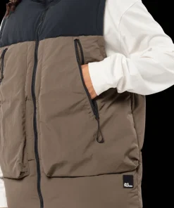 Jack Wolfskin Unisex Dellbrueck Vest Chestnut