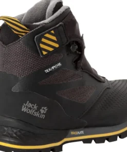 Jack Wolfskin Women's 1995 Series Texapore Mid Black / Burly Yellow XT