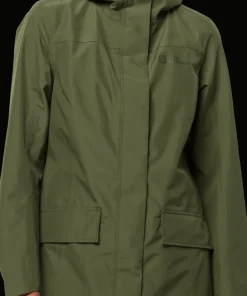 Jack Wolfskin Women's Cape York Paradise Coat Greenwood