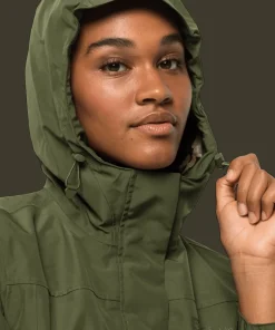 Jack Wolfskin Women's Cape York Paradise Coat Greenwood