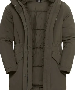 Jack Wolfskin Women's Chilly Frost Parka Obsidian Moss