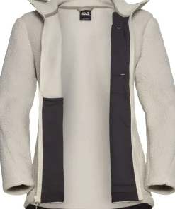 Jack Wolfskin Women's Cradle Mountain Pile Full Zip Pale Sand