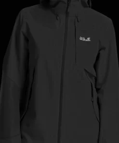 Jack Wolfskin Women's Flextrail 2L Jacket Black