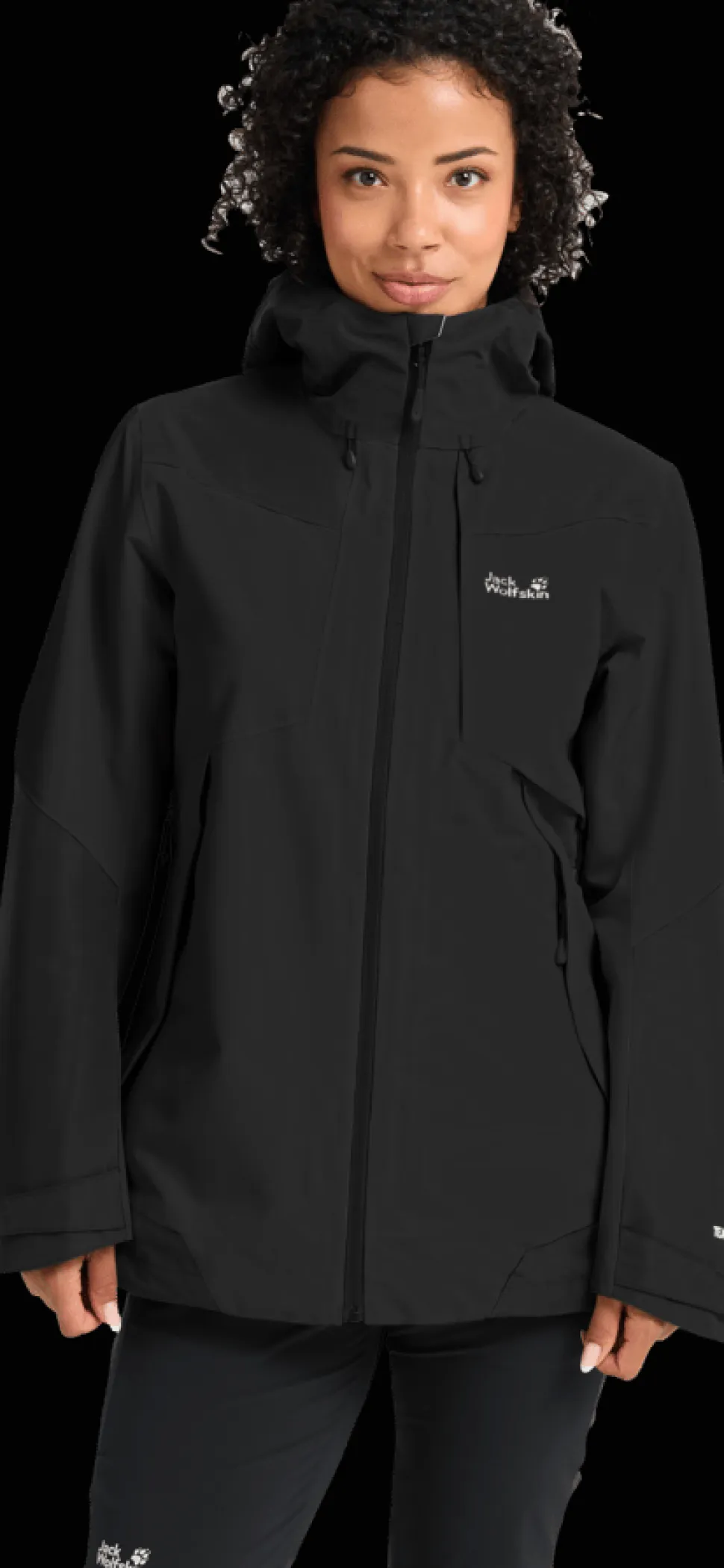 Jack Wolfskin Women's Flextrail 2L Jacket Black