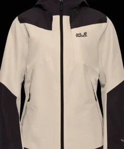 Jack Wolfskin Women's Flextrail 2L Jacket Oyster