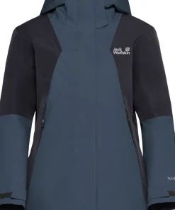 Jack Wolfskin Women's Flowline 2l Ins Jacket Midnight Sky