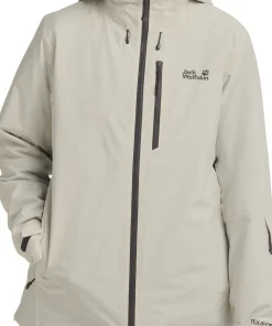 Jack Wolfskin Women's Flowline 3in1 Jacket Pale Sand