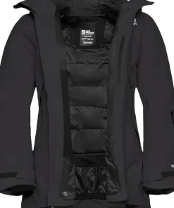 Jack Wolfskin Women's Flowline Pro 2l Ins Jacket Black