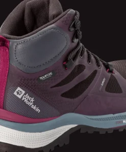 Jack Wolfskin Women's Force Striker Texapore Mid Purple / Grey