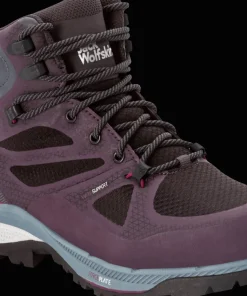 Jack Wolfskin Women's Force Striker Texapore Mid Purple / Grey