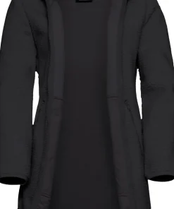 Jack Wolfskin Women's High Curl Coat Black