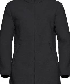 Jack Wolfskin Women's High Curl Coat Black