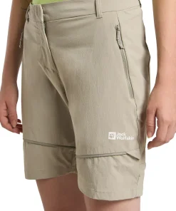 Jack Wolfskin Women's Hikeout Zip Off Pants Stone