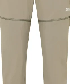 Jack Wolfskin Women's Hikeout Zip Off Pants Stone
