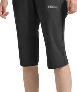 Jack Wolfskin Women's Hikeout 3/4 Pants Black