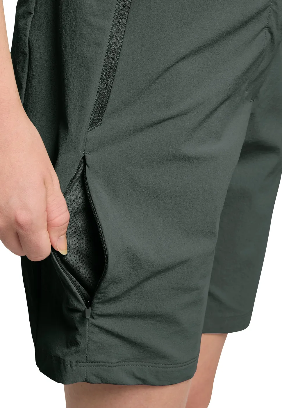Jack Wolfskin Women's Hikeout Shorts Slate Green