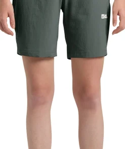 Jack Wolfskin Women's Hikeout Shorts Slate Green