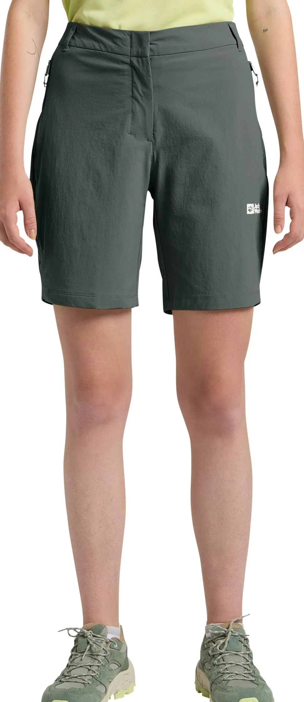 Jack Wolfskin Women's Hikeout Shorts Slate Green
