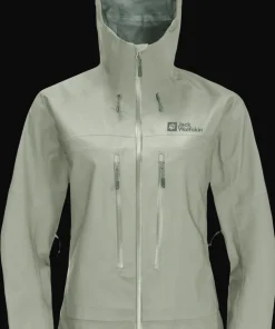 Jack Wolfskin Women's Kammweg 3-Layer Jacket Mint Leaf
