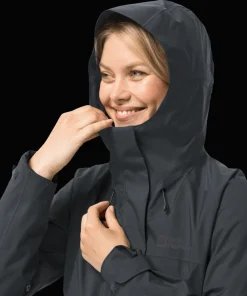 Jack Wolfskin Women's Kammweg 2-Layer Jacket Phantom