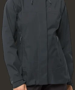 Jack Wolfskin Women's Kammweg 2-Layer Jacket Phantom