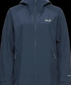 Jack Wolfskin Women's Litestride 3in1 Jacket Midnight Sky