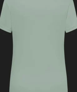 Jack Wolfskin Women's Peak Graphic T New Mountain Green Zinnia