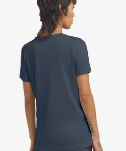 Jack Wolfskin Women's Peak Graphic T New Mountain Midnight Sky