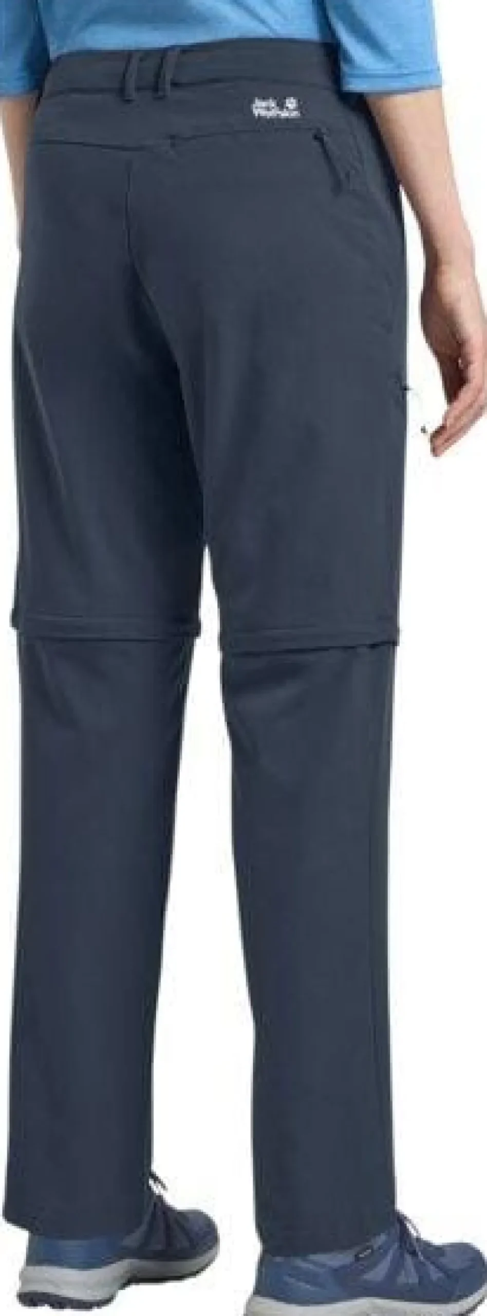 Jack Wolfskin Women's Pico Trail Zip Off Pants Midnight Sky