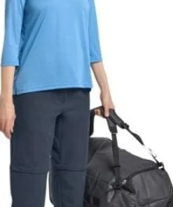 Jack Wolfskin Women's Pico Trail Zip Off Pants Midnight Sky