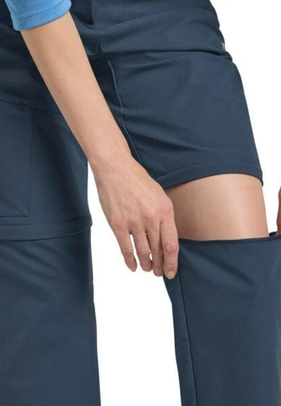 Jack Wolfskin Women's Pico Trail Zip Off Pants Midnight Sky