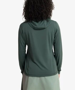 Jack Wolfskin Women's Prelight Suncool Hoody Sago Palm