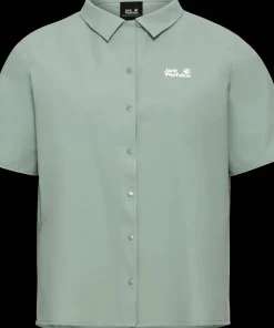 Jack Wolfskin Women's Prelight Suncool Shirt Green Zinnia