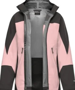 Jack Wolfskin Women's Rockpaw 3L Jacket Rosegarden