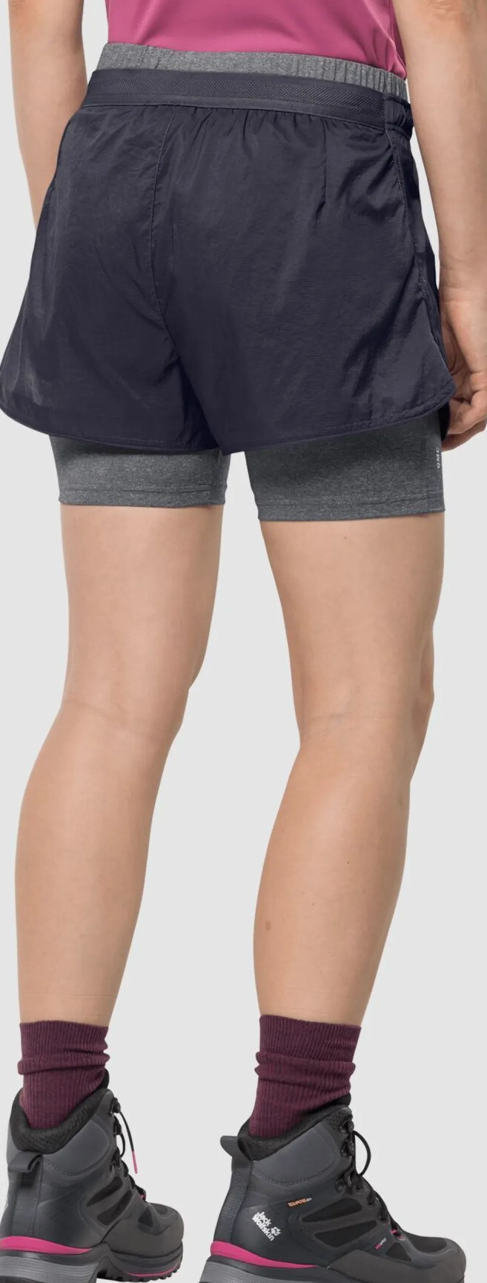 Jack Wolfskin Women's Tasman Cloud Short Graphite