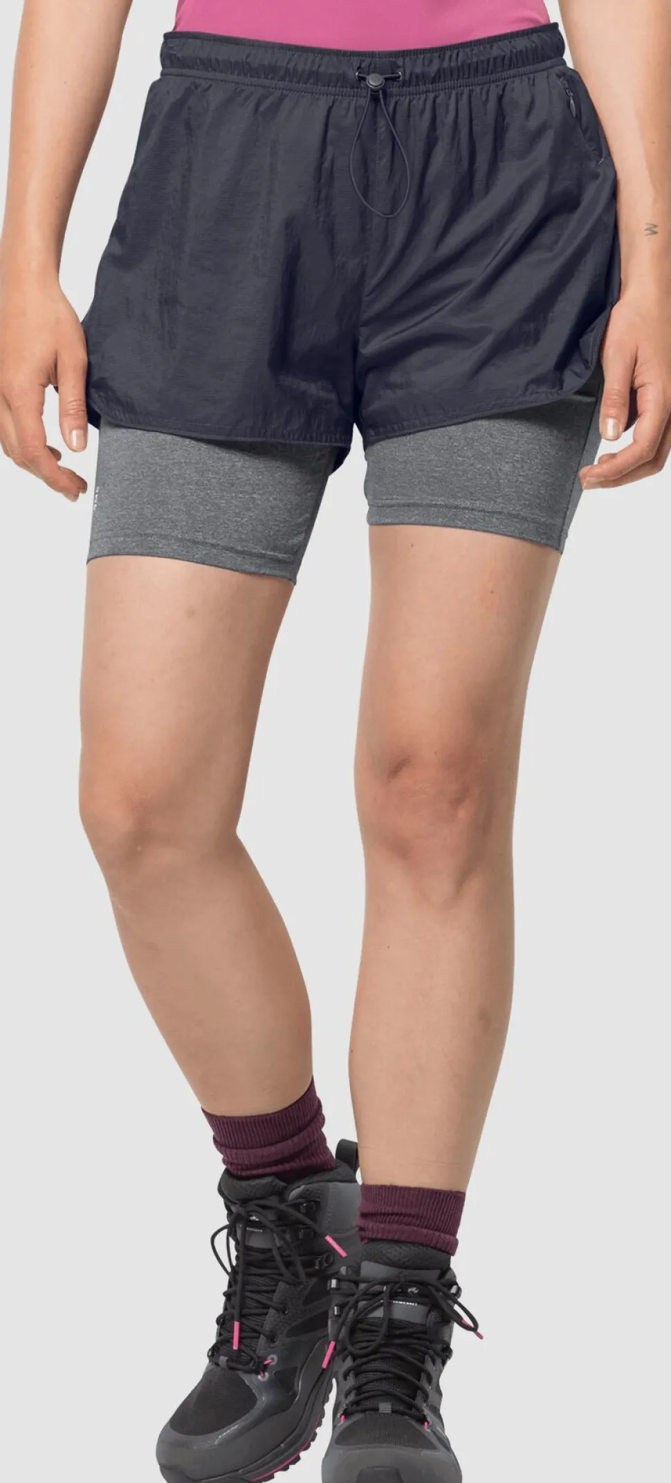 Jack Wolfskin Women's Tasman Cloud Short Graphite